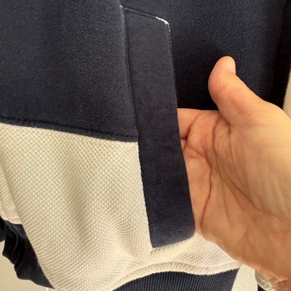 Tommy Hilfiger blue and white stripe full zip hoodie size M - Picture 8 of 16